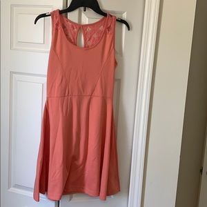 Peach sun dress